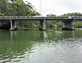 This bridge near the Maritime Museum is a fantastic fishing hole. 