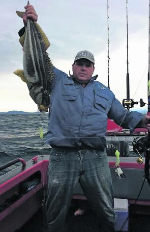 Paul Digney found some stipies in bleak conditions off St Helena.