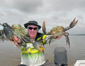 Mud crabs will be in decent numbers this month, especially on the bigger tides. 