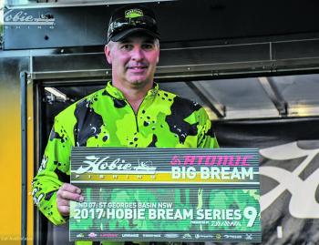 The Atomic Big Bream was won by the 8th place-getter in the Open Division, Tony Pettie from Traralgon in Victoria.