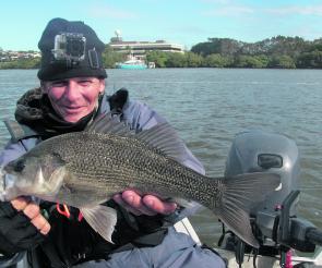 Surprise! The author took this bass all the way up at Fingal!