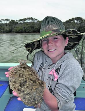 Flounder are great fun for kids. There are plenty of these fish around in the warmer months.
