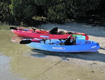 At high tide there are plenty of areas you can launch your kayak. Just be mindful and have a plan for low tide, as the margins in the area are very shallow.