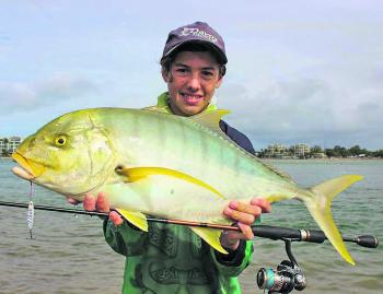 Trevally are true fighters when hooked on the lighter gear.
