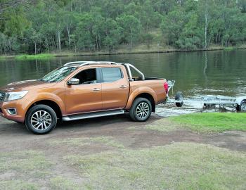 Rugged good looks give the new NP300 Navara a substantial road presence.