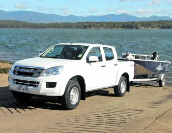Easy power from the Isuzu 3L diesel saw a fuel consumption of 8.3L per 100km on a run to and from Moogerah Dam.
