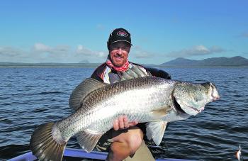 Trolling the basin at Lake Proserpine will produce some big barramundi this month. It's hard to beat the RMG Scorpion Crazy Deep when it comes to tempting these fish.