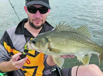 Mark Masters with a healthy bass just shy of 50cm.