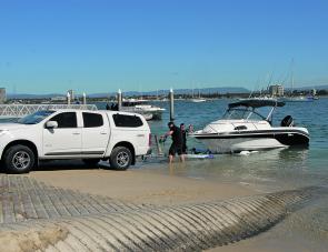 A well built Dunbier trailer made it easy to launch and retrieve the ProCraft. 