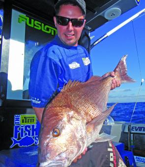 An angler’s dream: thumping snapper feature heavily in the upcoming TV series