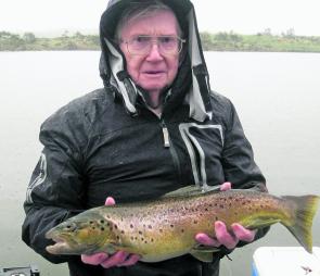 Ian McDonald wasn’t put off by the rain, and was rewarded with this quality brown.