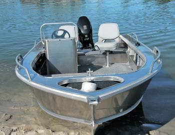 The 450 Catcher is a no-frills but very capable craft with a lot of appeal to the angler. 